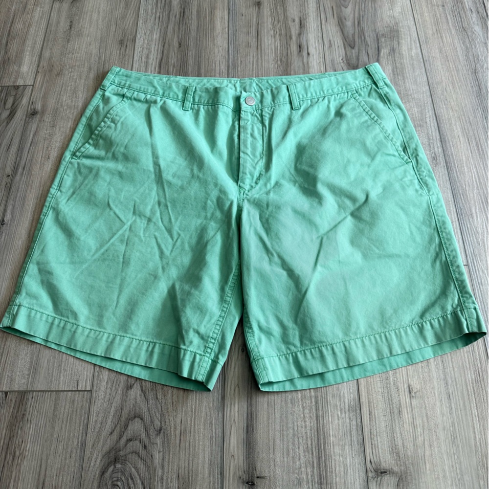 Bonobos Mint Green Flat Front Shorts Sz 40